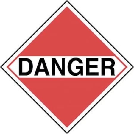 Accuform TDG PLACARD DANGER 273MM X 273MM 10 TCP951MG100